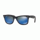 Ray-Ban Original Wayfarer Prescription Sunglasses RB2140 RB2140-120368-50 - Lens Diameter 50 mm, Frame Color Top Blue Grad On Light Blue