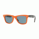Ray-Ban Original Wayfarer Prescription Sunglasses, 50mm, Orange, RB2140-124252-50-SV