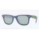 Ray-Ban Original Wayfarer Prescription Sunglasses RB2140  RB2140-606140-50 - Lens Diameter 50 mm, Frame Color Matte Blue
