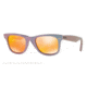 Ray-Ban Original Wayfarer Prescription Sunglasses RB2140 RB2140-611169-50 - Lens Diameter 50 mm, Frame Color Metallic Oil