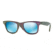 Ray-Ban Original Wayfarer Prescription Sunglasses RB2140 RB2140-611217-50 - Lens Diameter 50 mm, Frame Color Metallic Violet