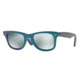 Ray-Ban Original Wayfarer Prescription Sunglasses RB2140 RB2140-611330-50 - Lens Diameter 50 mm, Frame Color Mettallic Azure