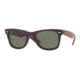 Ray-Ban Original Wayfarer Prescription Sunglasses RB2140  RB2140-966-4722 - Frame Color: Dark Violet, Lens Diameter: 47 mm