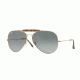 Ray-Ban Outdoorsman II Bifocal Sunglasses RB3029 with Lined Bi-Focal Rx Prescription Lenses RB3029-197-71-62 - Lens Diameter 62 mm, Frame Color Shiny Bronze