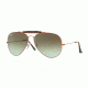 Ray-Ban Outdoorsman II Bifocal Sunglasses RB3029 with Lined Bi-Focal Rx Prescription Lenses RB3029-9002A6-62 - Lens Diameter 62 mm, Frame Color Shiny Medium Bronze