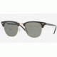 Ray-Ban Clubmaster Bifocal Sunglasses RB3016 with Lined Bi-Focal Rx Prescription Lenses RB3016-901-58-4921 - Frame Color: Black, Lens Diameter: 49 mm