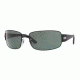 Ray-Ban RB3421 Bifocal Sunglasses - Matte Black Frame / 65 mm Prescription Lenses, 006-71-6517