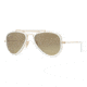Ray-Ban RB3428 Progressive Sunglasses - Arista Frame w/ Cry. Brown Mirror Silver Grad. 58 mm Diameter Lenses, 001-3K-5818