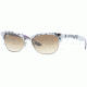 Ray-Ban RB4132 Progressive Sunglasses - Violet+top White-Gray-Black Frame / 52 mm Prescription Lenses, 835-51-5215