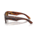 Ray-Ban RB0840S Mega Wayfarer Sunglasses, Striped Havana Frame, Brown Lens, 51, RB0840S-954-33-51