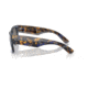 Ray-Ban RB0840S Mega Wayfarer Sunglasses, Transparent Dark Blue Frame, Grey Mirror Blue Lens, 51, RB0840S-6638O4-51