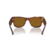 Ray-Ban RB0840SF Mega Wayfarer Sunglasses, Striped Havana Frame, Brown Lens, Asian Fit, 52, RB0840SF-954-33-52