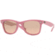 Ray Ban RB2140 SV Prescription Sunglasses, Dark Pink Frame / 50 mm Prescription Lenses, 968 3E 5022