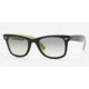 Ray-Ban RB2140 SV Prescription Sunglasses Top Black On Tr. Str. Green Frame / 50 mm Prescription Lenses, 999-32-5022