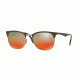 Ray-Ban RB3538 Progressive Prescription Sunglasses RB3538-9006A8-53 - Lens Diameter 53 mm, Frame Color Gunmetal/matte Brown