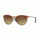 Ray-Ban RB3539 Progressive Prescription Sunglasses RB3539-193-13-54 - Lens Diameter 54 mm, Frame Color Shot Brown Metallic