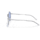 Ray-Ban RB3681 Sunglasses, Blue Lenses, Silver, 50, RB3681-003-80-50
