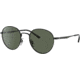 Ray-Ban RB3681 Sunglasses, Dark Green Lenses, Black, 50, RB3681-002-71-50
