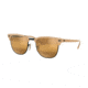 Ray-Ban RB3716 Progressive Prescription Sunglasses, 51mm, Light Brown, RB3716-9157AG-51-PRO