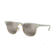 Ray-Ban RB3716 Progressive Prescription Sunglasses, 51mm, Grey, RB3716-9158AH-51-PRO