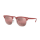 Ray-Ban RB3716 Progressive Prescription Sunglasses, 51mm, Bordeaux, RB3716-9159AI-51-PRO