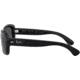 Ray-Ban RB4101 Jackie Ohh Sunglasses - Women's, Shiny Black Frame, Grey Gradient Dark Grey Polar Lenses, 601/T3-58