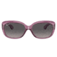 Ray-Ban RB4101 Jackie Ohh Sunglasses - Womens, Transparent Violet Frame, Grey Gradient Lens, Polarized, 58, RB4101-6591M3-58