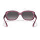 Ray-Ban RB4101 Jackie Ohh Sunglasses - Womens, Transparent Violet Frame, Grey Gradient Lens, Polarized, 58, RB4101-6591M3-58