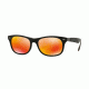 Ray-Ban RB4223 Single Vision Prescription Sunglasses RB4223-601S6Q-55 - Lens Diameter 55 mm, Frame Color Matte Black