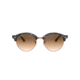 Ray-Ban RB4246 Single Vision Prescription Sunglasses, 51mm, Spotted Brown/Blue, RB4246-125651-51-SV