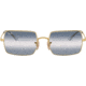 Ray-Ban Rectangle 1969 Sunglasses 001/GA-54 - , Clear Gradient Blue Lenses