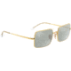 Ray-Ban Rectangle 1969 Sunglasses 001/W3-54 - , Photo grey mirror grey Lenses