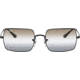 Ray-Ban Rectangle 1969 Sunglasses 002/GB-54 - , Clear Gradient Brown Lenses