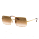 USED Ray-Ban RECTANGLE RB1969 Sunglasses, 914751-54, Clear Gradient Brown Lenses, RB1969-914751-54, EDEMO1
