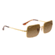 Ray-Ban RECTANGLE RB1969 Sunglasses 9147M2-54 - , Brown Gradient Polar Lenses