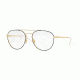 Ray-Ban RX6414 Eyeglass Frames 2979-53 - Gold Top Blue Frame