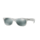 Ray-Ban New Wayfarer Prescription Sunglasses RB2132 RB2132-614440-55 - Lens Diameter 55 mm, Frame Color Top Brushed Silver On Trasp