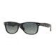Ray-Ban New Wayfarer Prescription Sunglasses RB2132 RB2132-617771-55 - Lens Diameter 55 mm, Frame Color Black