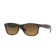 Ray-Ban New Wayfarer Prescription Sunglasses RB2132 RB2132-617885-55 - Lens Diameter 55 mm, Frame Color Brown