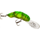 Rebel Lures Rebel Deep Teeny Wee Crawfish Lure, 1 1/2in, 1/9oz, Floating, Chartreuse/Green Back, D7734