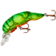 Rebel Lures Rebel Teeny Wee Crawfish Bait 1 1/2in, 1/10 oz, Floating, Chartreuse/Green Back, F7734