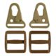 Red Rock Outdoor Gear HK Hook Set, 1.25in, Coyote, 37-43COY