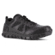 Reebok Sublite Cushion Tactical Oxford Soft Toe Work Shoes - Womens, Black, 6W, RB815-Black-6-Female-W