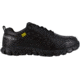 Reebok Sublite Cushion Work Shoe Athletic Oxford with CushGuard Internal Met Guard - Womens, Black, 6, Wide, 690774462229
