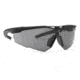 Revision Stingerhawk Eyewear Deluxe Shooters Kit, Clear/Solar/Vermillion Lens, Black Frame, Regular, 4-0152-0006