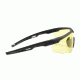 Revision Stingerhawk Eyewear System US Military Kit,Black Frame,Clear and Smoke Lens,Head Strap,Microfiber Pouch and Case 4-0152-0001