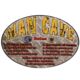 River's Edge 12in.x17in. Weatherpoof Rolled Edge Tin Sign, Man Cave 184656