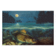 Rivers Edge LED Art, Harvest Moon Walleye, 24 x 16 in, 1786