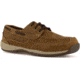 Rockport Womens Sailing Club 3 Eye Tie Boat Shoe, Brown, 7.5, RK676-BROWN-7.5-Womens-W