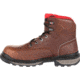 Rocky Boots Rams Horn Full-grain Leather Waterproof Composite Toe Work Boot - Men's, 13 US, Medium, Dark Brown, RKK0257-M-13